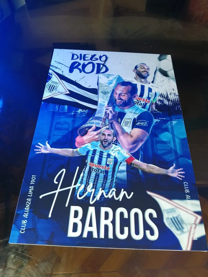 Cuadro personalizado de Hernán Barcos